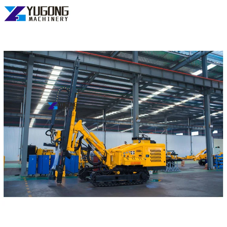 Pneumatic dth drilling rig hydralic rock drilling mine underground dth drill for blasting quarry constructions mining hole