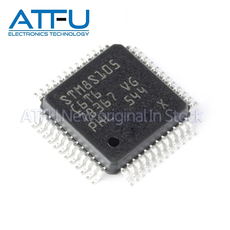 

STM8S207S6T6C IC MCU 8BIT 32KB FLASH 44LQFP