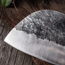 Forged stainless steel kitchen knives with cover #3