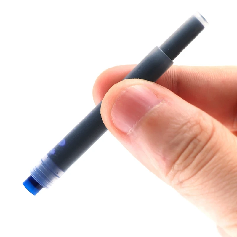 펜 부드러운 잉크 범용 리필 5 개, 보어 직경 3.4mm, 블랙/블루/블랙 블루/레드, 비즈니스 스쿨용