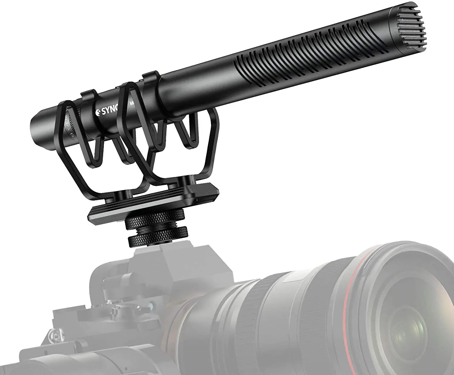 SYNCO Mic-D30 Shotgun Highly Directional Camera Microphone Super-cardioid Directional Condenser Mic Microfone For DSLR, Camcorde