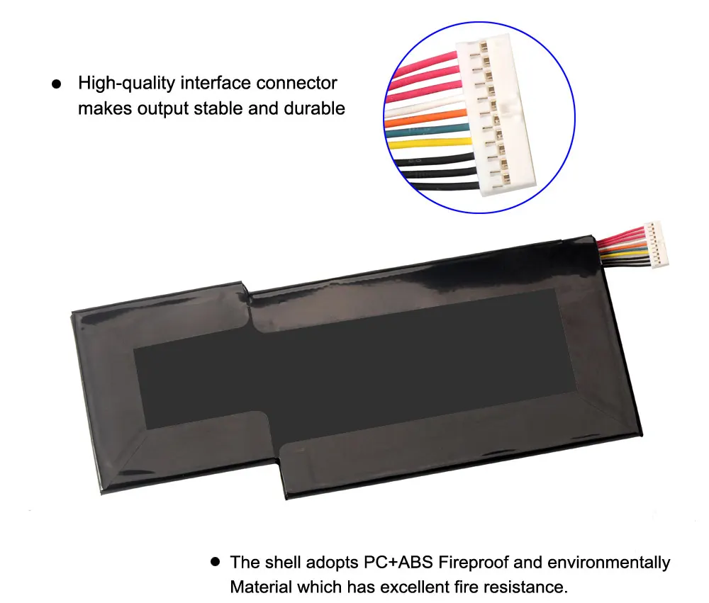 KingSener BTY-M6K batterie d'ordinateur portable pour gelée MS-17B4 MS-16K3 GF63 mince 8RD 8RC GF75 mince 3RD 8RC 9SC GF65 mince 9SE/SX mince 10SDR