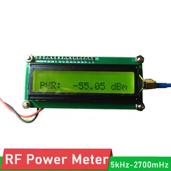 5kHz--2700mHz simple RF power meter Broadband space signal detection meter GL2700 for HAM radio