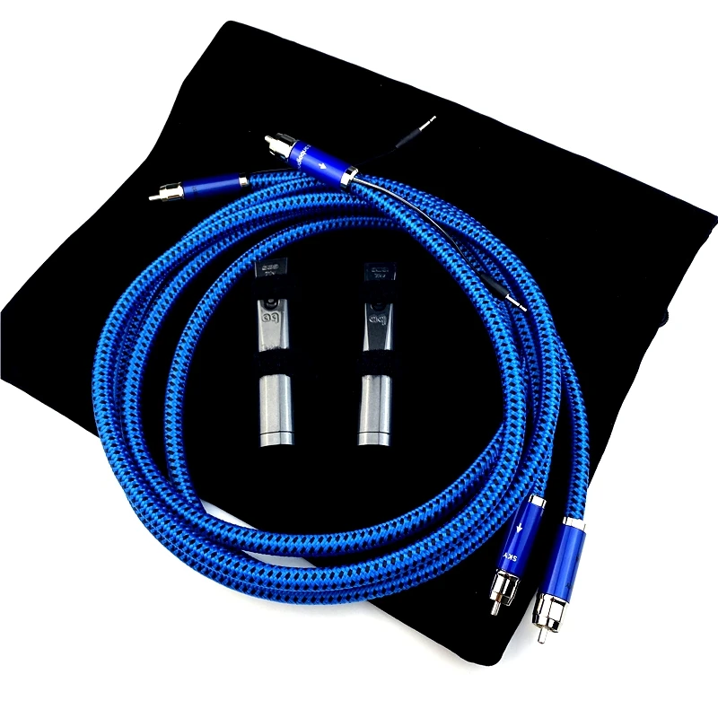 with 72V DBS Solid PSS Silver 2RCA Male To Male Audio Interconnect Cable  RCA Audio Cable