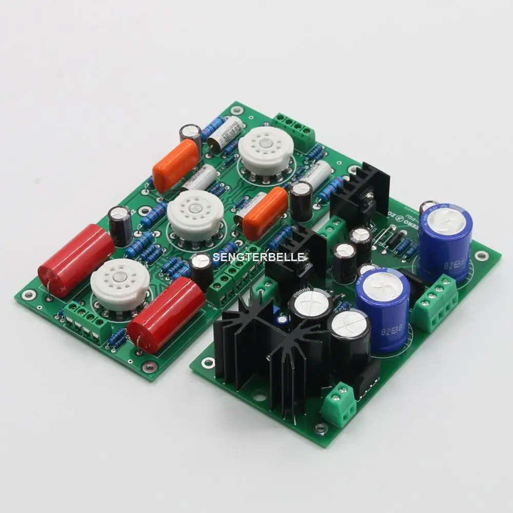 

Плата лампового предусилителя HiFi PRT-07A, эталонная схема Marantz 7 с платой блока питания DC280V