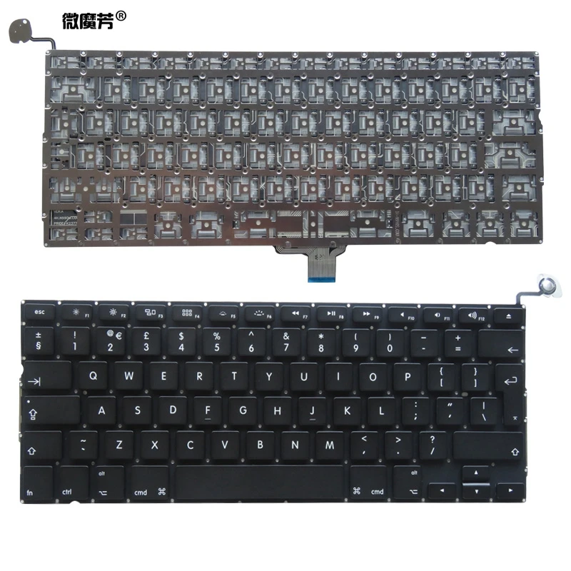 

UK Laptop Keyboard 2009-2012 For Apple Macbook Pro A1278 MC700 MC724 MD313 MD314 Keyboard Replacement