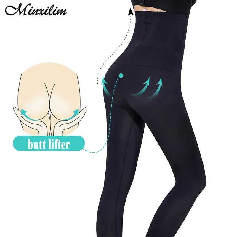 Dimagrante Legging Shapewear Vita Alta Trainer Mutandine E Boxer Sottile Pancia pancia di Controllo Delle Donne Della Biancheria Intima Slip