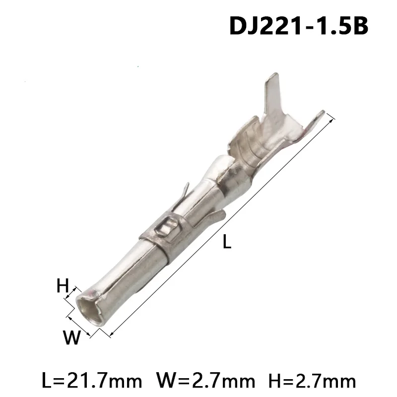 1000 pcs Auto car splices wire terminal G32 crimp electrical pin terminals for automotive connector DJ221-1.5B