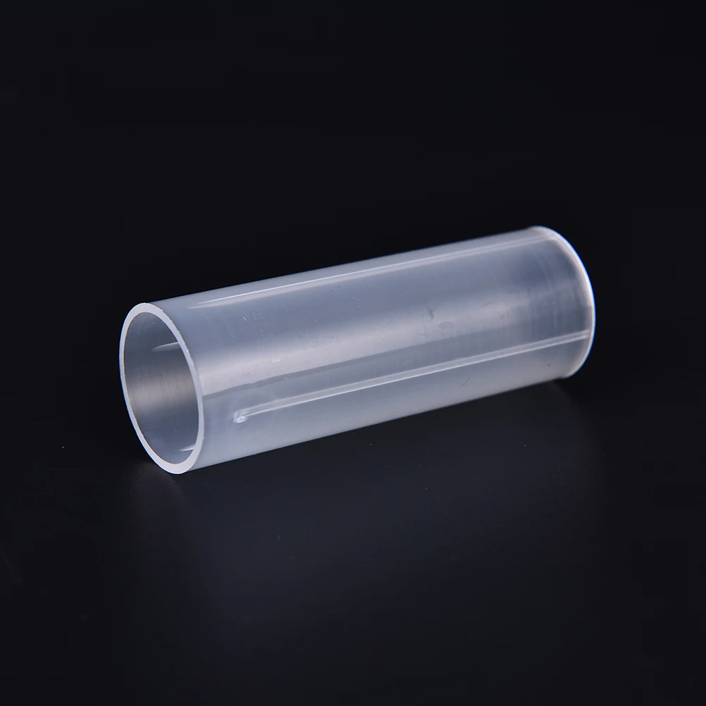 3Pieces Clear 18650 Battery Tube Holder Plastic Case Adaptor For Flashlight Torch Lamp