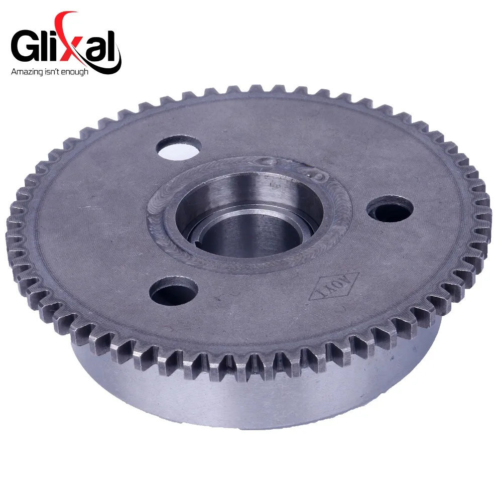 Glixal GY6 125cc 150cc High Performance Heavy-Duty Starter Drive Clutch 152QMI 157QMJ Scooter Moped ATV Go-Kart (20 Sprags)