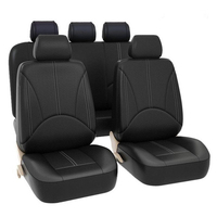 Universal Car Seat Cover 5 Seat Leather Full Seat Covers for Sedans SUV Auto Fit For Honda Toyota Nissan Mitsubishi Ford