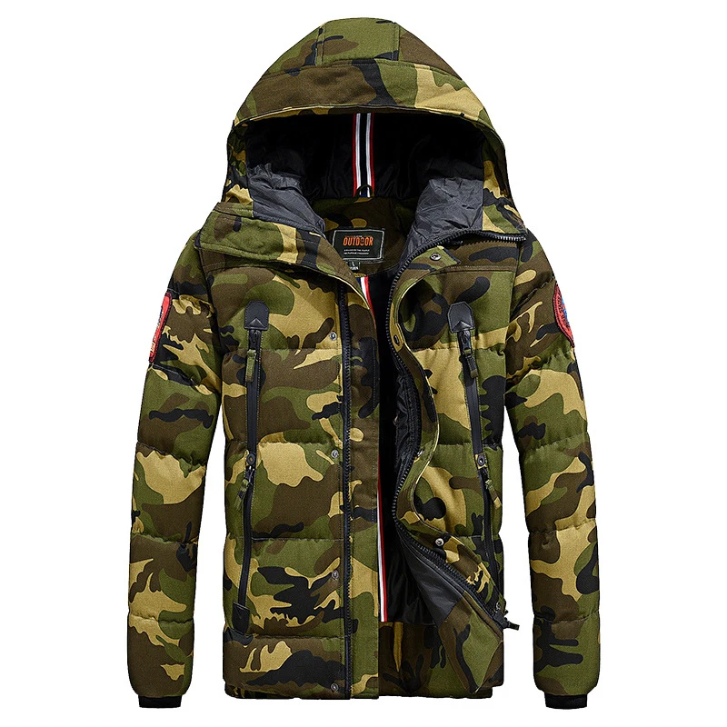 Winter Jacket for Men\'s Park Hooded Thick Warm Parka Men Winter Coat Male Military Parka Hombre Casaco Masculino Big Size M-4XL