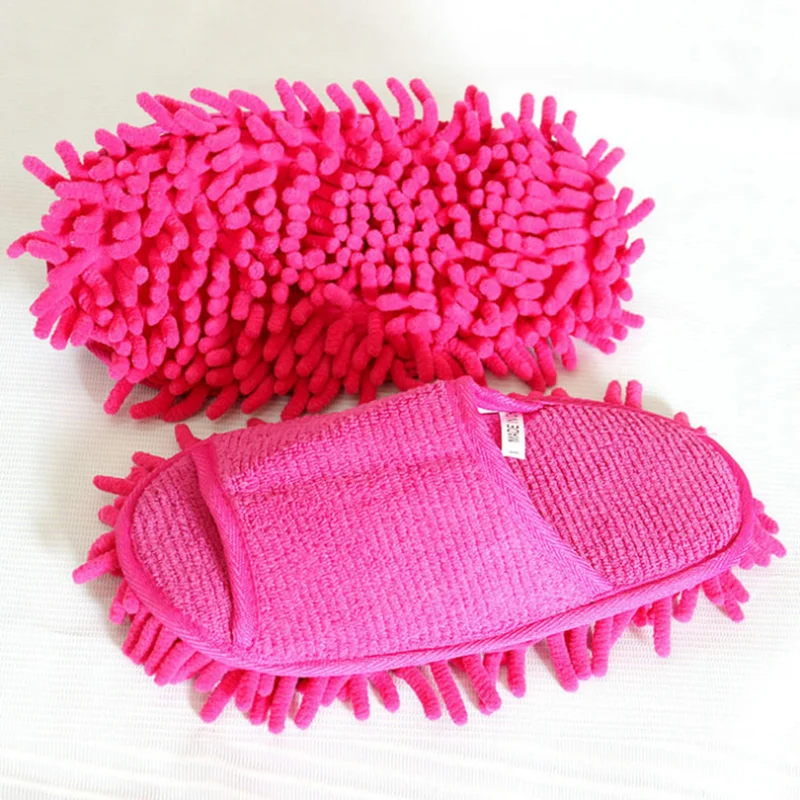 Lazy mop slippers Mop women winter unisex bathroom slippers for dry foot cleaning floor Slipper Drag Shoe Mop Household Tools