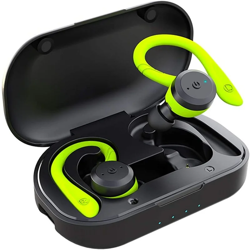 TWS Bluetooth 5.0 Earphones Stereo Sports IPX7 Waterproof Bluetooth Wireless Headphones Charging Box Earbuds With Mic Headset