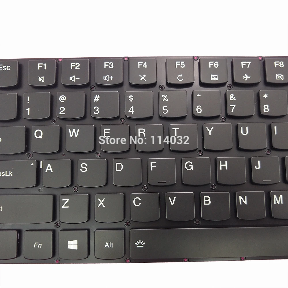 Imagem -03 - Teclado Retroiluminado Rgb para Laptop dos Eua para Lenovo Legion Teclados de Luz Ingleses Y72015ikb 80vr 81cq R720-15ikb Sn20m27344 Pc5yrgb Y720