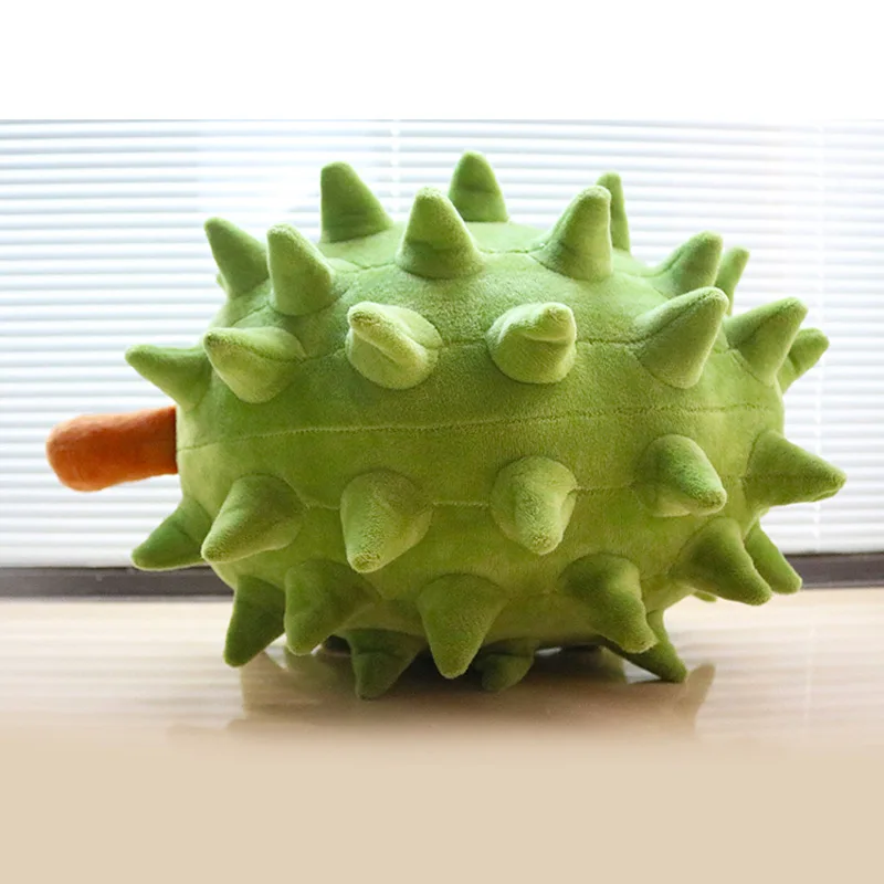 Durian avocado soft stuffed plush toy simulation fruit pillow children\'s toys decoration holiday gift 1Pcs 23 cm / 40 cm WJ122