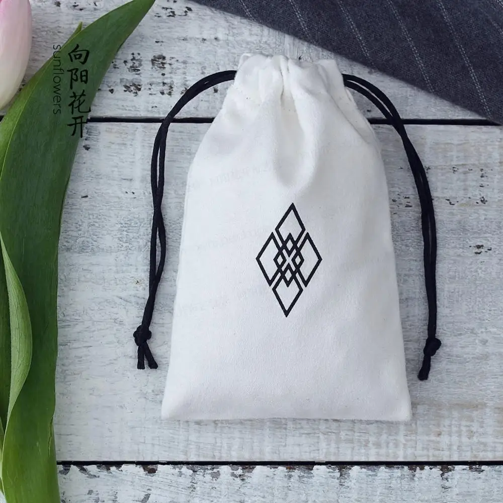 high quality custom 7*9cm small velvet jewelry drawstring bag for gift ornament herb jade necklace perfume toiletry packaging