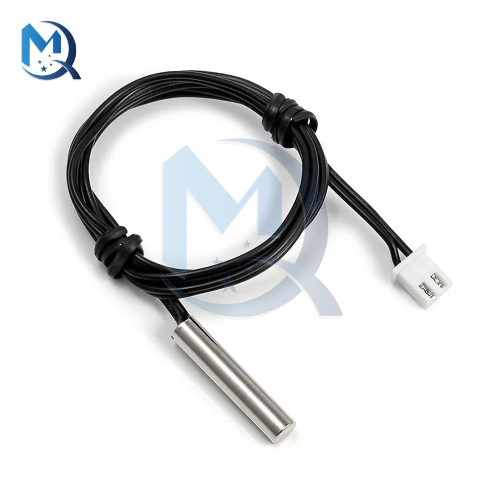 NTC Thermistor Temperature Sensor 3435 Waterproof Probe Wire 10K Temperature Sensor Probe for Constant Temperature Measurement