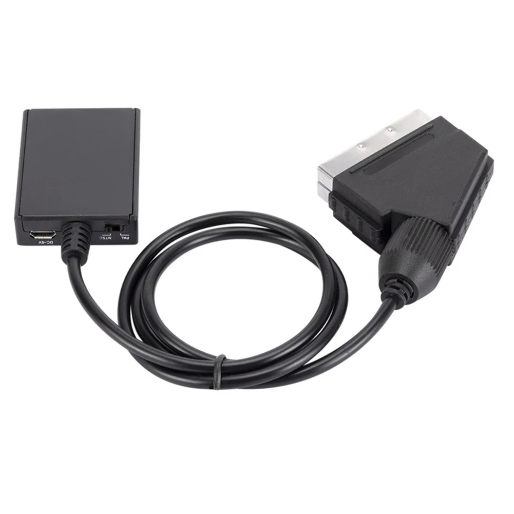 Adaptador de áudio de vídeo do interruptor do conversor 720p/1080p para a tevê hd dvd acessórios