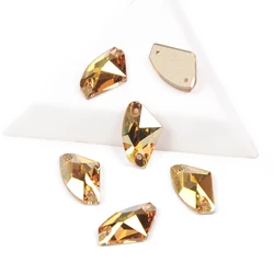 YANRUO 3256 Galactic Sunshine AAAAA Sewn Rhinestones Flatback Cabochons Sewing Diamante Crystal Stones For Making Crafts