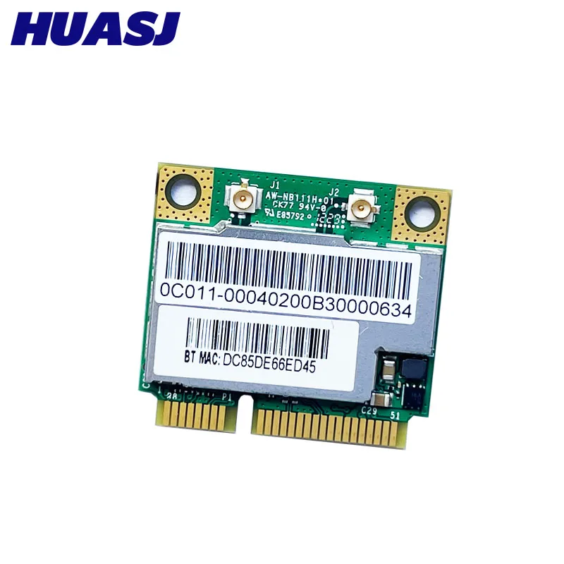 New Wireless Card For Broadcom BCM943228HMB BCM43228 Half MINI PCI-E 2.4G/5Ghz 802.11b/g/n WIFI for Bluetooth-compatible 4.0