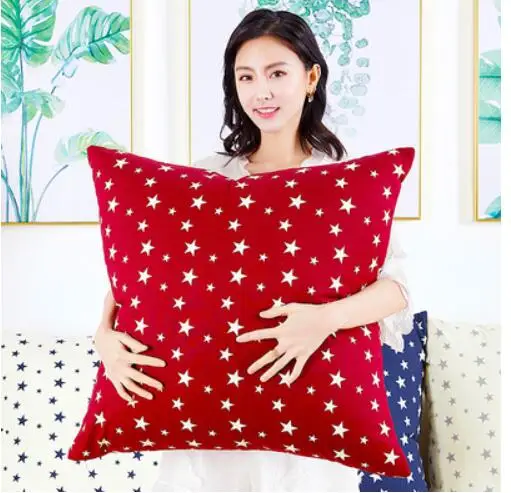 oversized 65x65 cm Large pillow cover sofa cushion pillowcase  square cushion cover