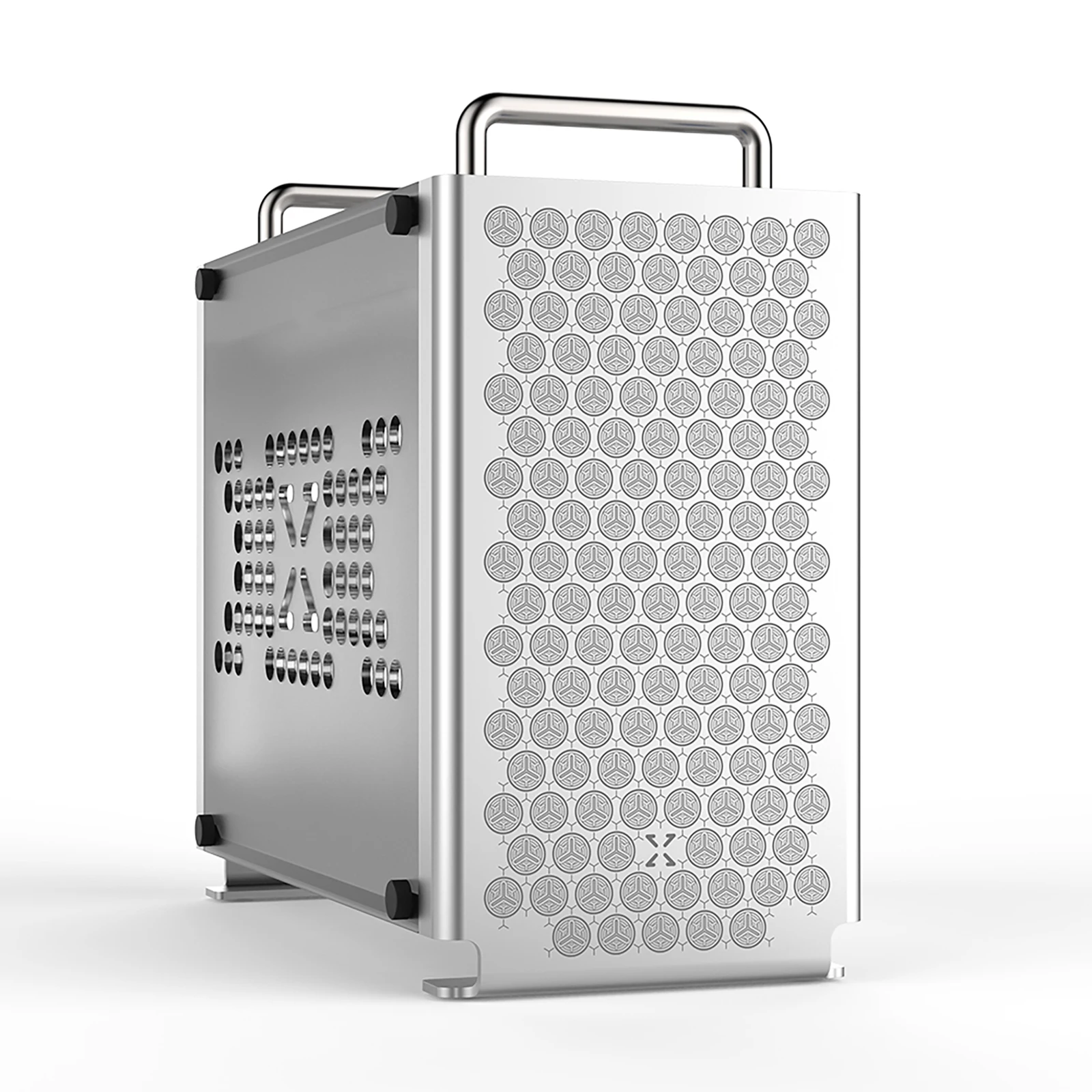 ZZAW Braveman – Mini boîtier de Micro PC ITX B2, châssis en alliage d'aluminium 2021, installation autonome, pour jeu et usage domestique