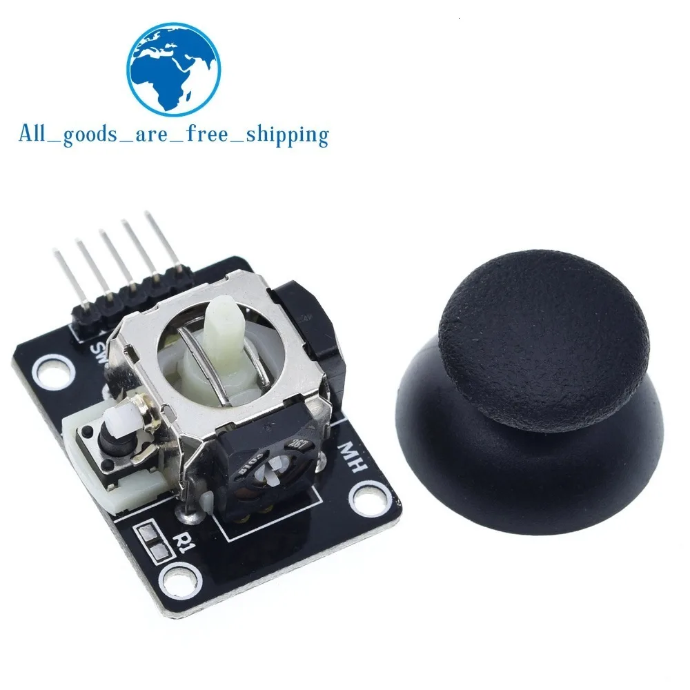 DIYTZT For Arduino  Dual-axis XY Joystick Module Higher Quality  PS2 Joystick Control Lever Sensor KY-023 Rated 4.9 /5