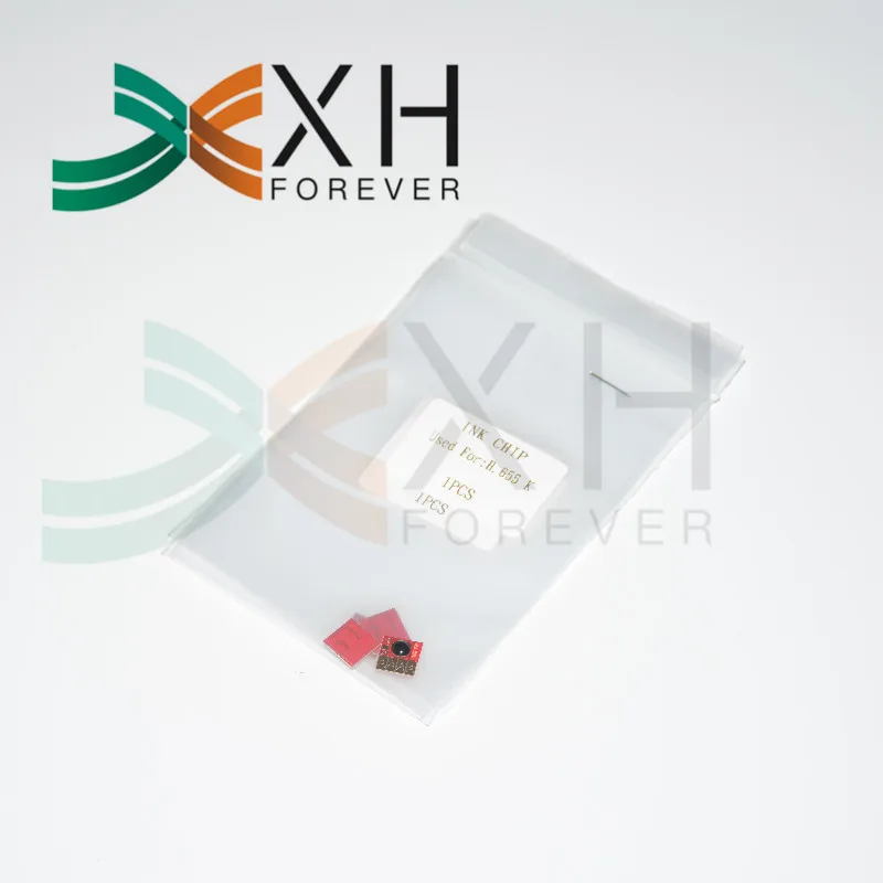 4pcs. compatible Chip 655 Auto Reset Chip replacement For HP 655 Deskjet 3525 5525 6525 4615 4625 Printer parts