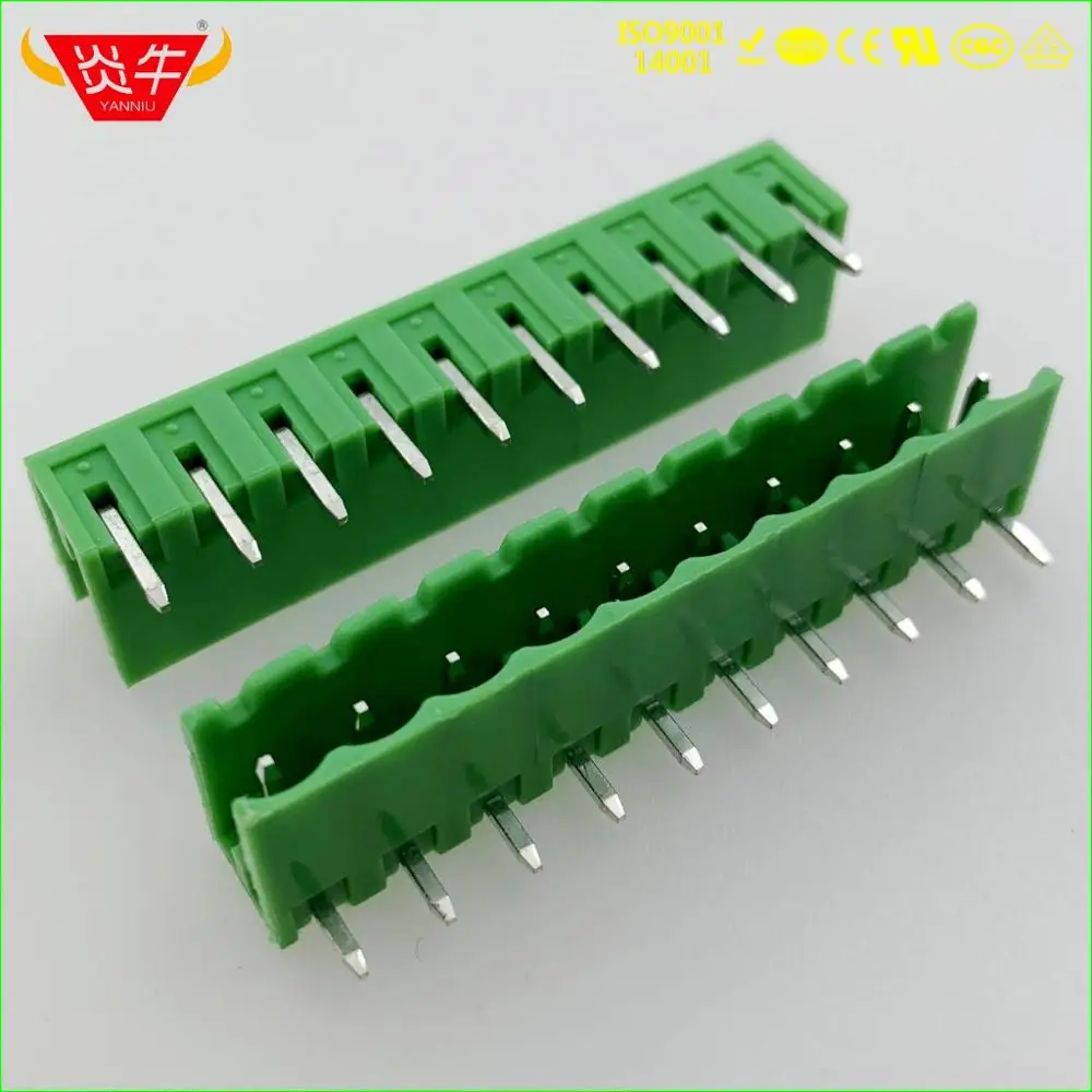 50Pcs KF2EDGR 5.0mm 2P ~ 12P PCB CONNECTOR PLUG-IN TEMINAL BLOCK 2EDGR 2PIN ~ 12PIN MSTB 2,5 G 1754436 PHOENIX CONTACT DEGSON