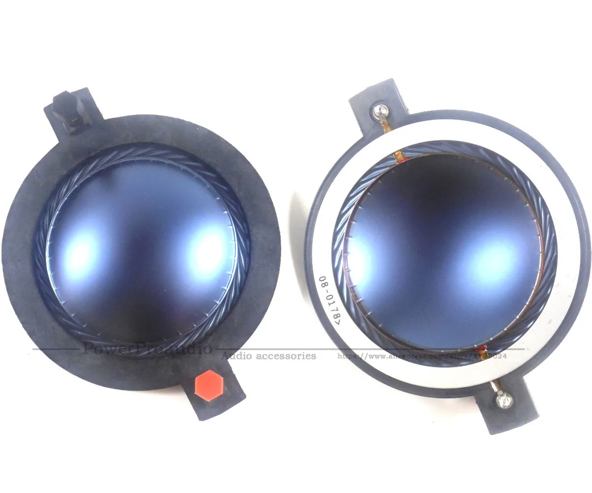 2PCS Aftermarket Diaphragm for B&C DE75-8, DE75TN, DE750-8, DE750TN, DE82, DE82TN, DE85 74.46 74.5mm Blue Titanium