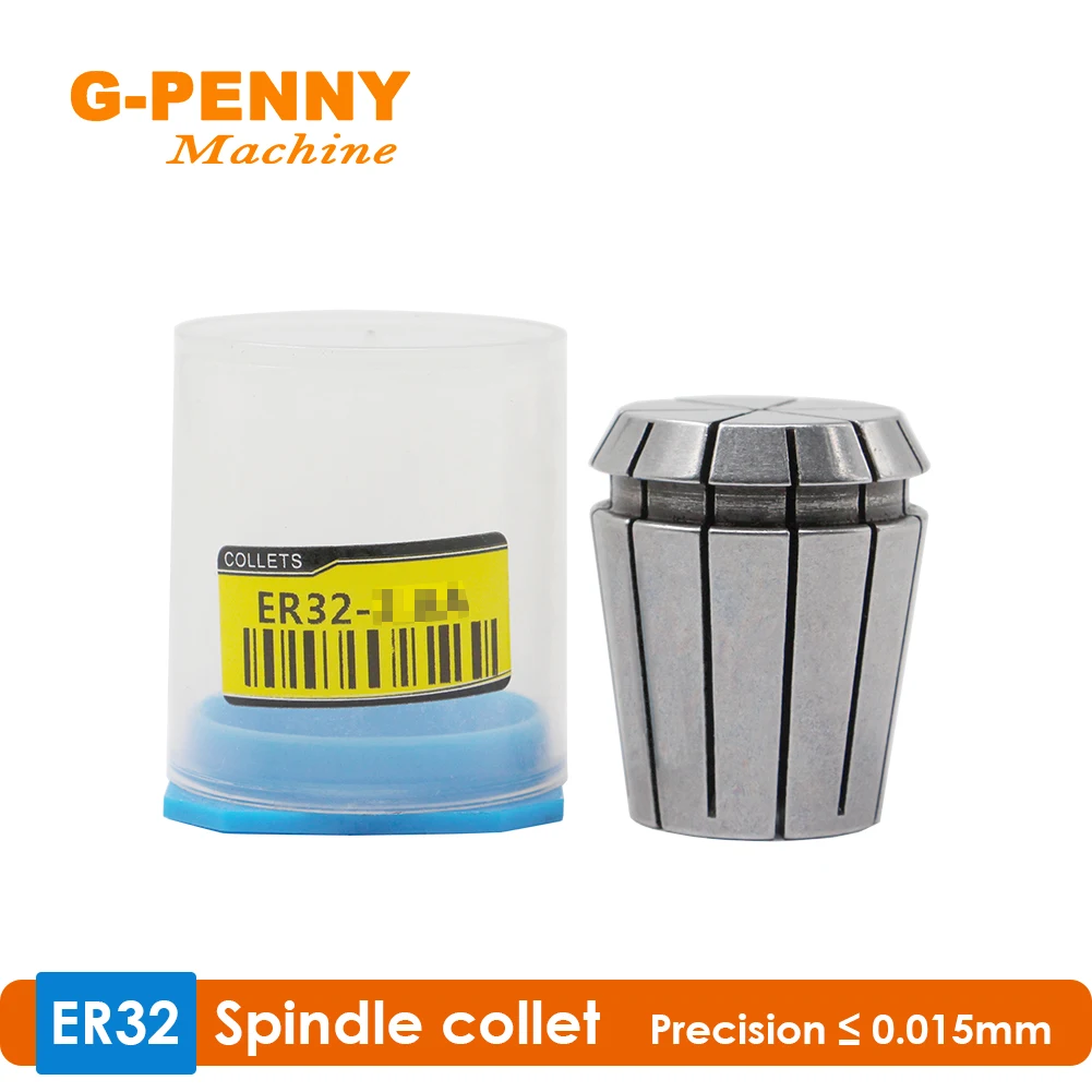 G-PENNY Machine Spindle Collet ER32  0.015 Collet 2-20mm,1/4,1/8mm Spring Collet for CNC Milling lathe tool and spindle