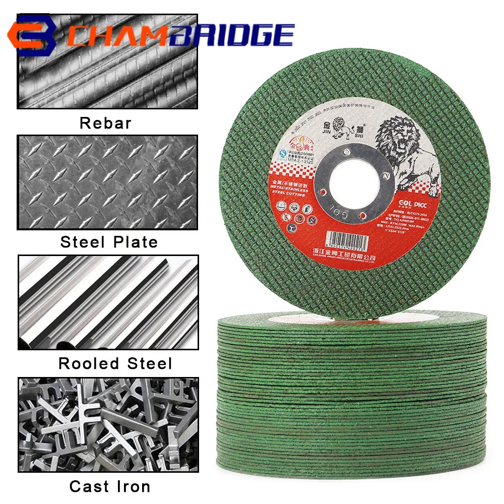 2-60Pcs 125mm Metal Cutting Disc 5inch Cut Off Whee Stainless Steel Grinding Cutting Discs  for Angle Grinder