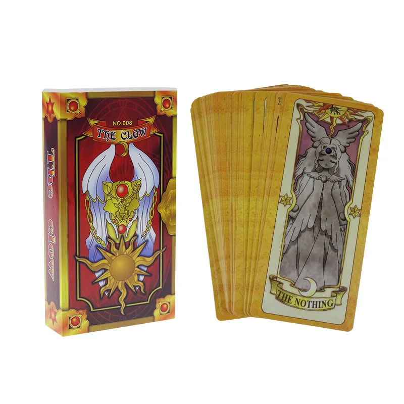 59pcs/lot 16CM Anime Cardcaptor Sakura Clow Card cosplay prop KINOMOTO SAKURA Card captor Sakura Cards Tarot Gift