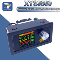 XYS3580 DC DC Buck Boost Converter CC CV 0.6-36V 5A Power Module Adjustable Regulated Laboratory Power Supply Variable