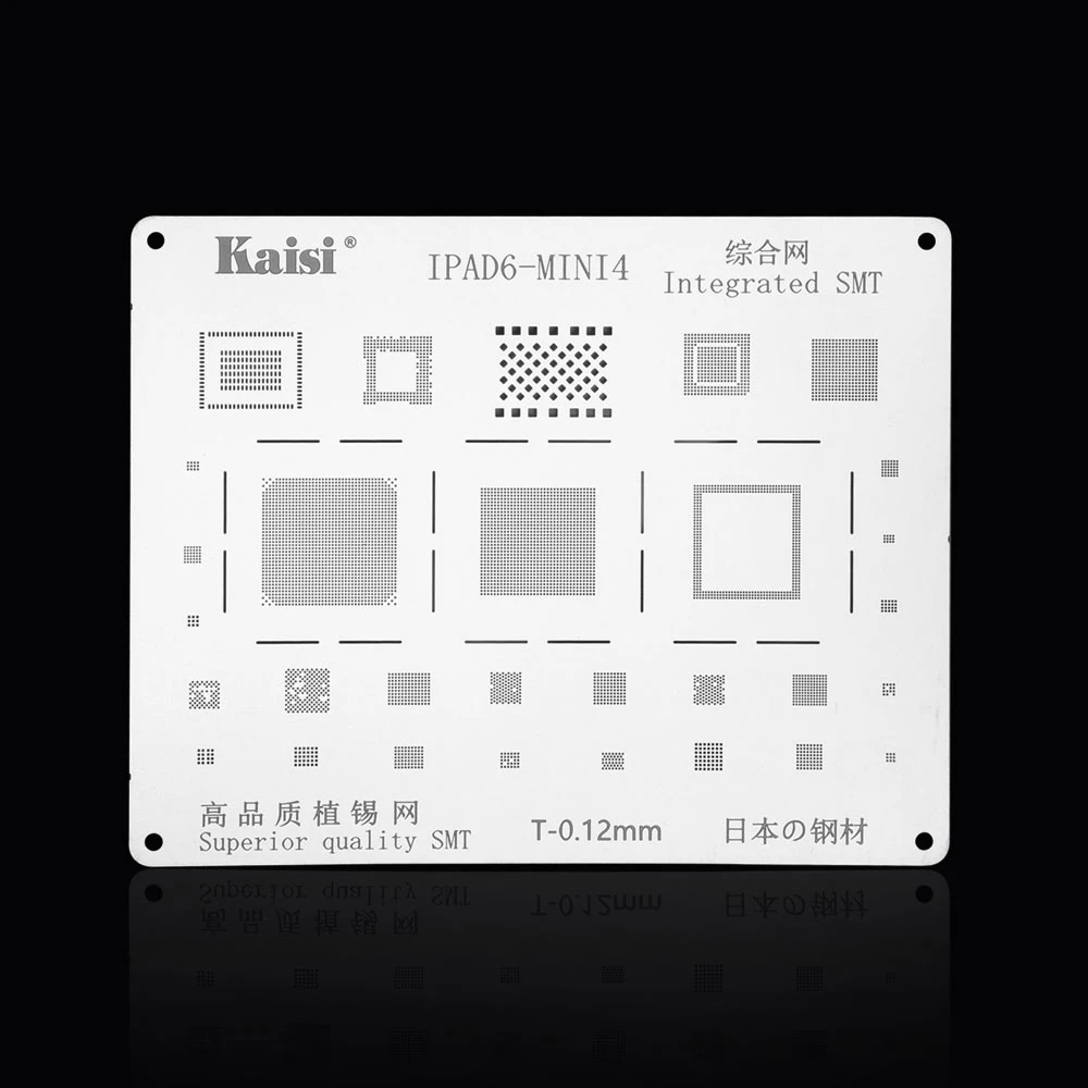 5個のためのbgaをreballingステンシルキットセットiPad2-6 ipad mini1-4 ipadプロ9.7インチマザーボードbga高品質はんだテンプレートツール