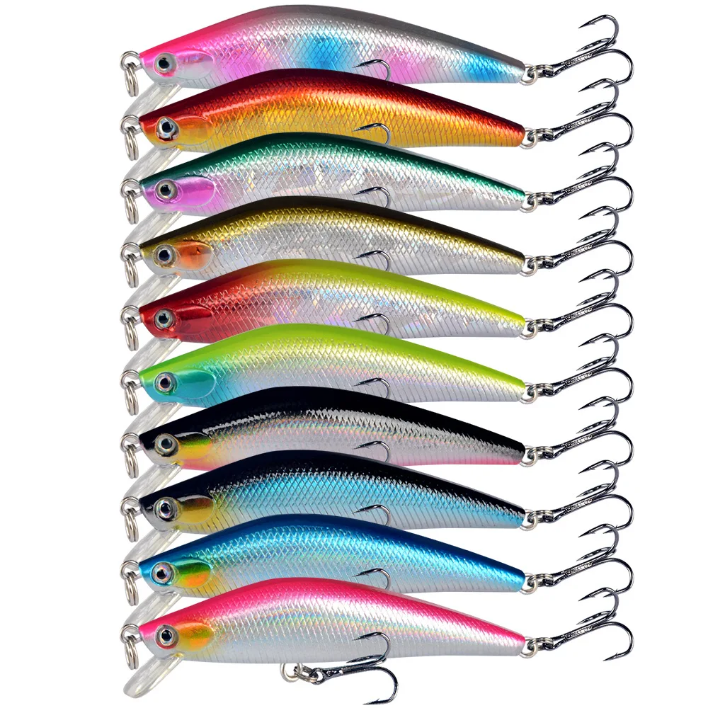 1PCS Japan Hot Model Floating Minnow Fishing Lures 7.5cm 7.5g Jerkbait Bass Pike Carkbait Wobblers Swimbait Professional Bait