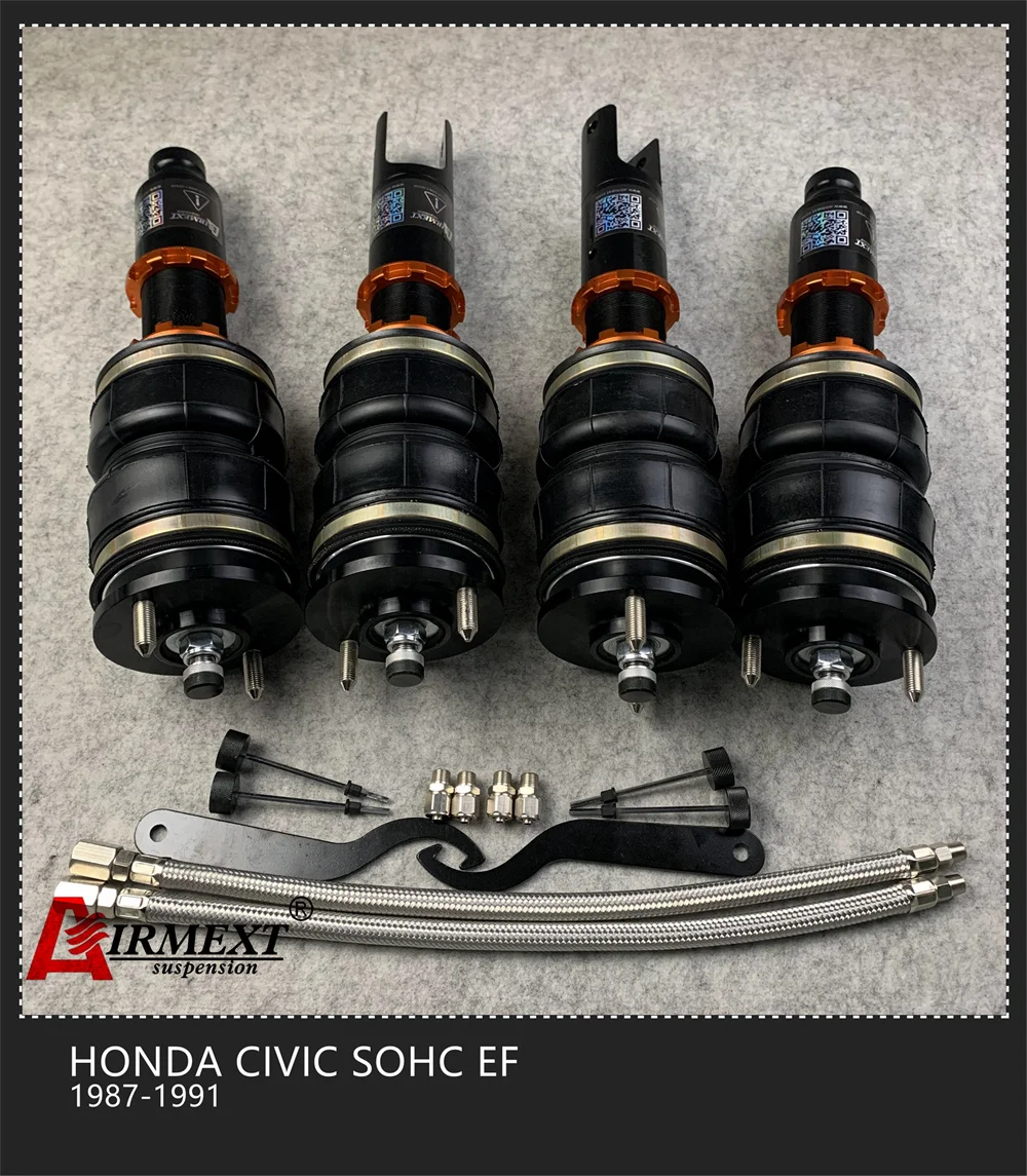 For HONDA CIVIC SOHC EF(1987-1991)/ Air suspension kit /coilover air spring /Auto parts/ air spring/pneumatic