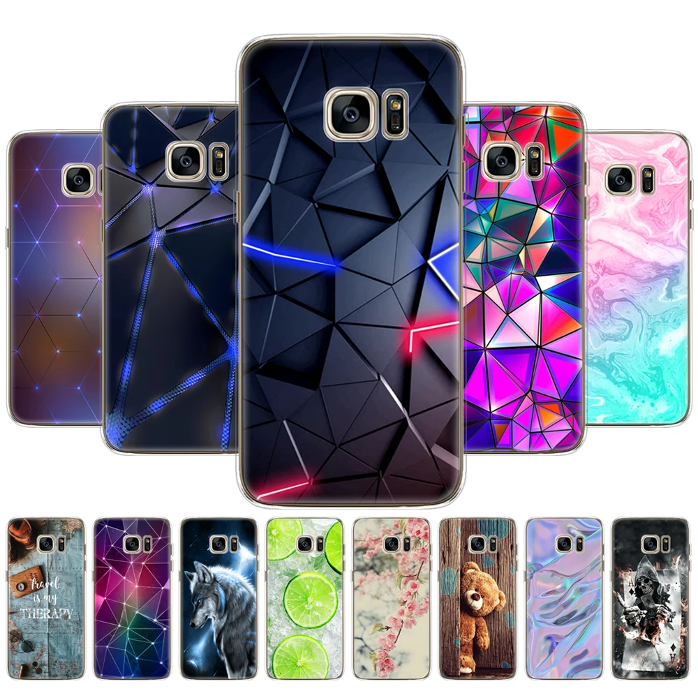 silicon TPU Cover For Samsung S6 G920 G920F G920A Case Cover For Samsung Galaxy S6 edge G925F G925I G925A G925T Phone shell