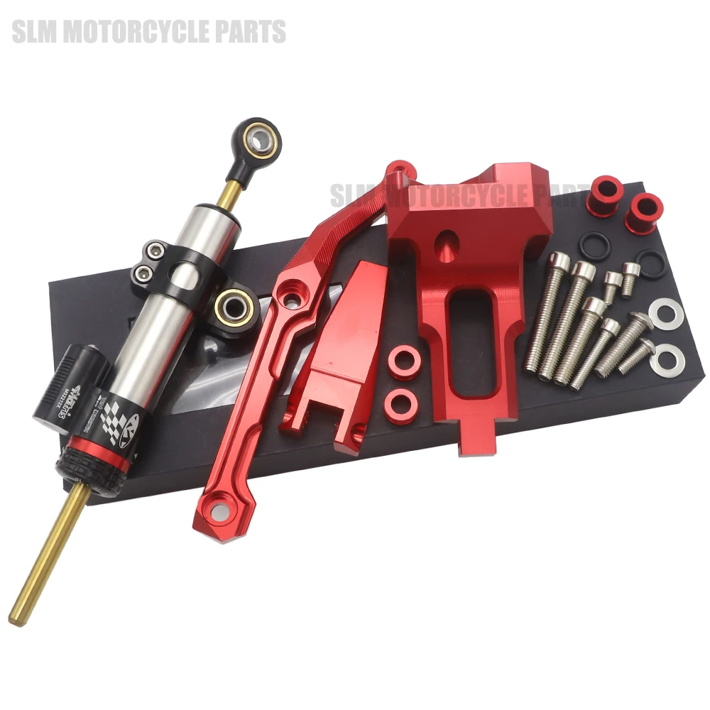 

Motorcycle Stabilizer Steering Damper with Mounting Bracket Kit For Yamaha MT-09 Tracer 9 Tracer 900 Tracer 900GT FJ-09 MT09