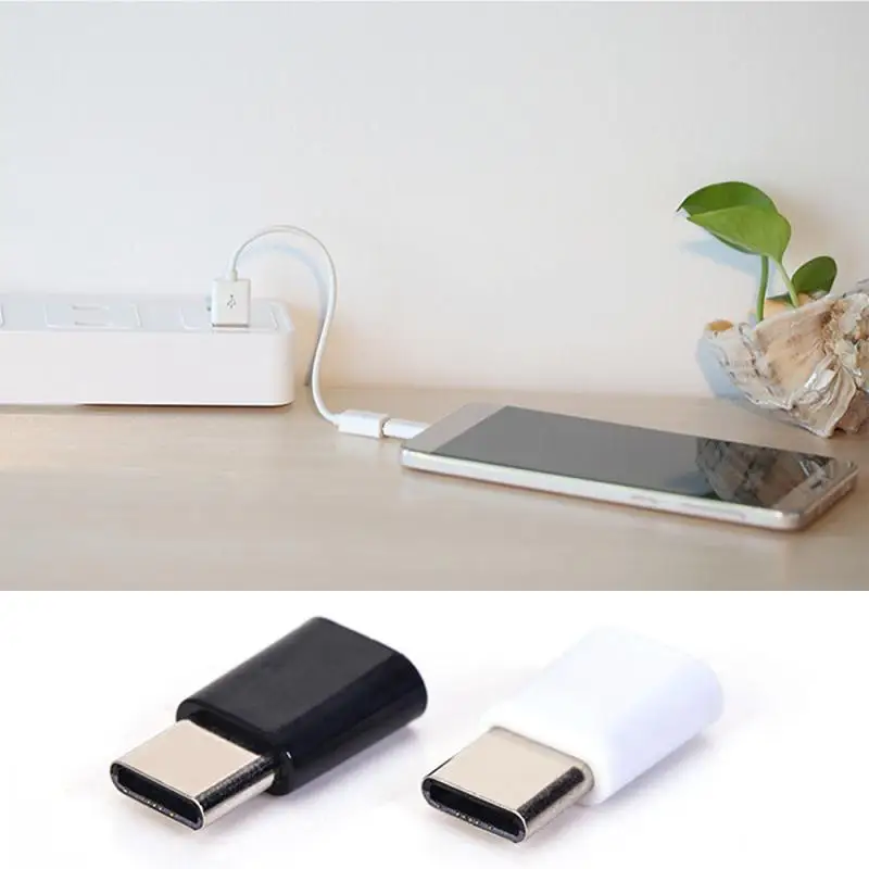 Adaptador USB tipo C, Cable convertidor Micro USB tipo C, compatible con OTG para Xiaomi, Huawei, Samsung, Tablet, línea de datos de carga