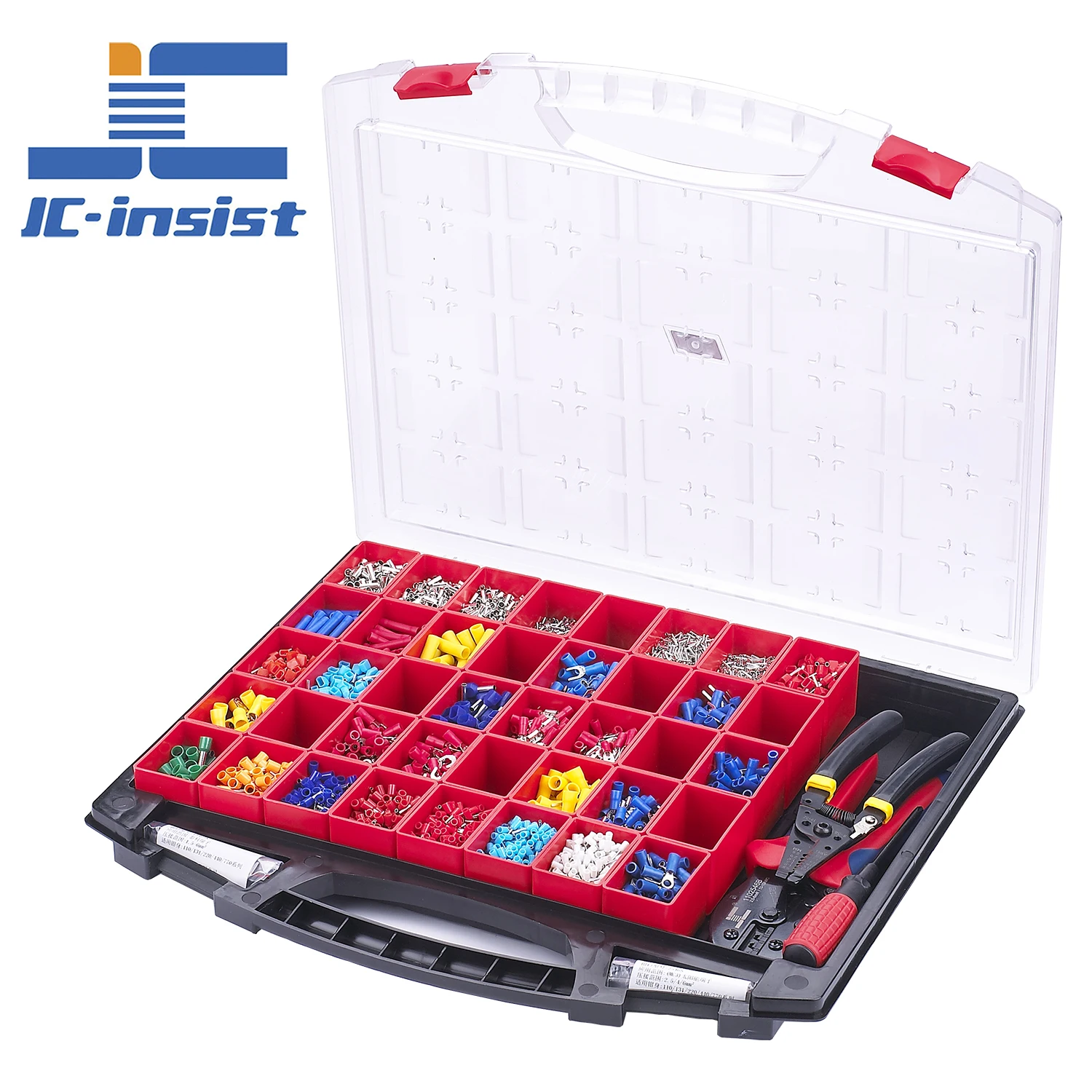 Multifunctional tool storage box, plastic box  sorting screws electronic components