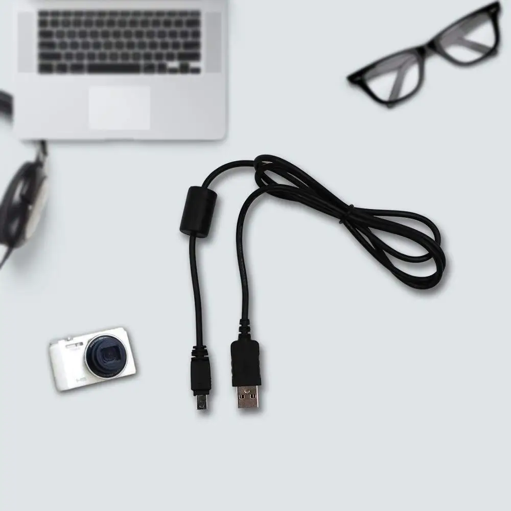 교체 USB 데이터 충전 케이블 12Pin USB 포트 전원 코드 Casio Exilim 카메라 EX-S10 S12 H10 F1 FS10 FC100