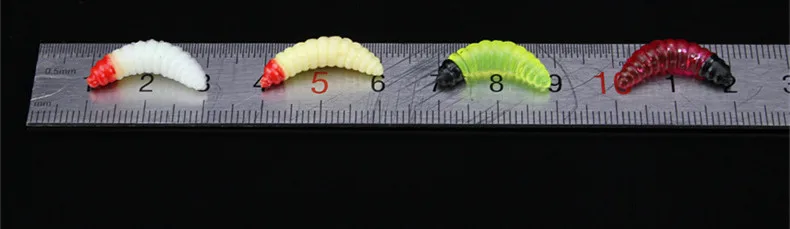 Señuelo Vinilo Jig Head para Carpa – Color Musgo - imagen 3