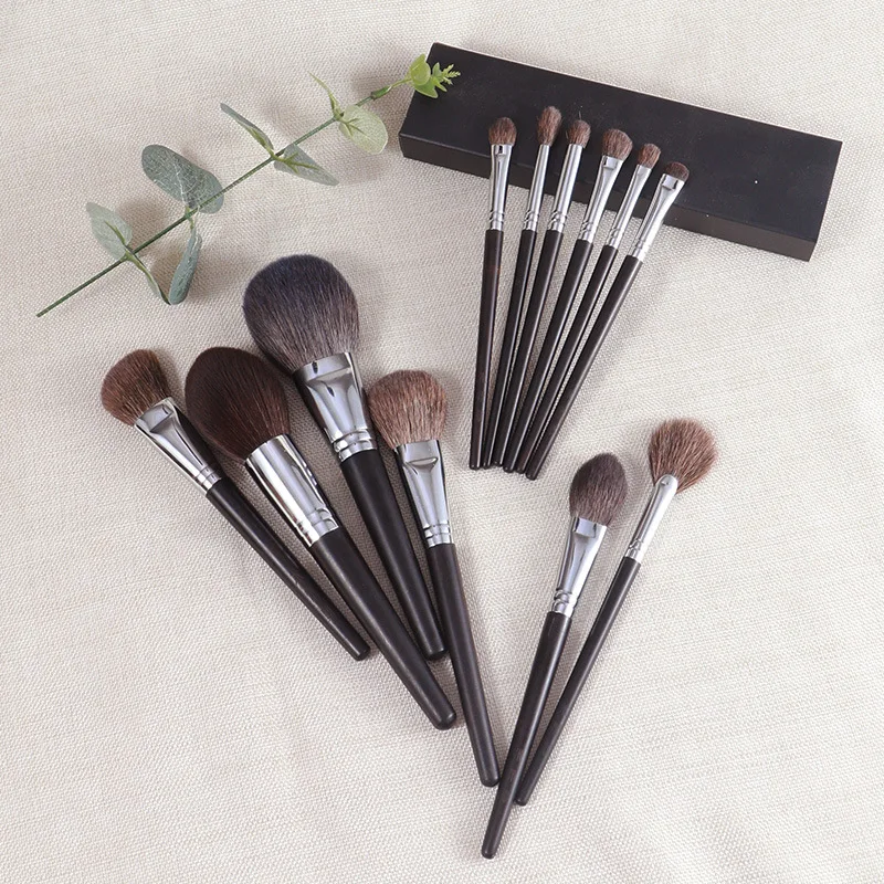 1pc High quality Animal hair Powder Makeup brushes Blending Highlight Eyeshadow Concealer eyebrow Make up brushes Crease smudge