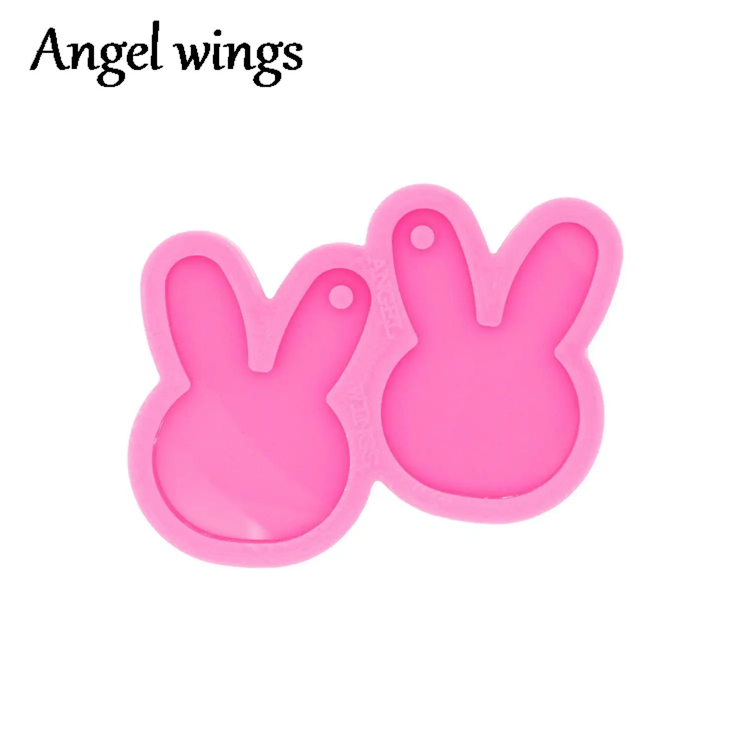 DY0314 Kite/Rabbit/Girl Face Earrings Silicone Molds, Make Crafts with Epoxy DIY Handmade charms Resin art Mold