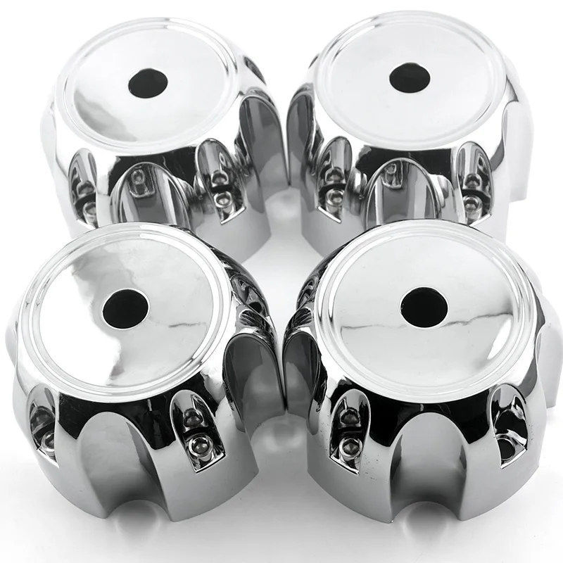 4pcs 107mm Car Wheel Center Caps For RAM c-529-3 Refits Hub Dust Cover 5 Lugs Styling Accessories Chrome