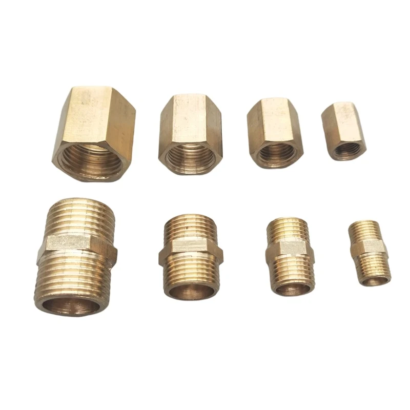 

Brass Copper Hose Pipe Fitting Hex Coupling Coupler Fast Connetor Female Thread Male Thread 1/8" 1/4" 3/8" 1/2" 3/4" BSP