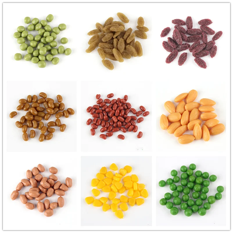 20g Simulation Corn beans Cashew Slime Clay Sprinkles for Filler Supplies Fake Cake Dessert Mud Decor Toy for Children