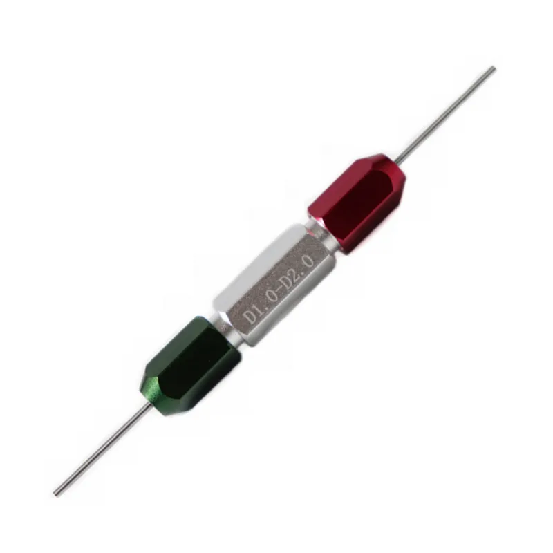 Imagem -06 - Cnc Red And Green Clamp Holder para Agulha Calibre Double Heads Pin Handle vá e Não vá Plug Gauge